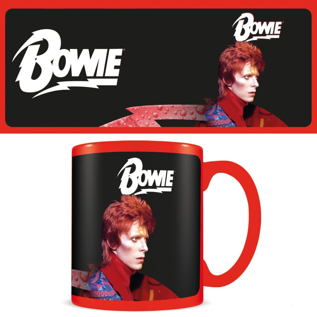 David Bowie Tasse mit Thermoeffekt Bolt