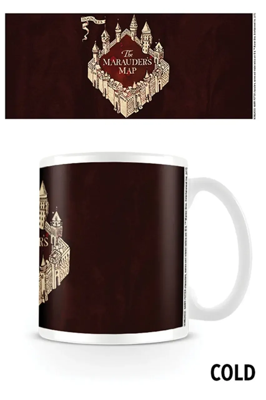 Harry Potter Tasse mit Thermoeffekt Marauder's Map