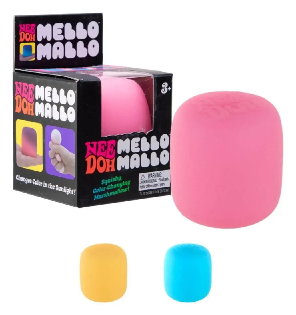 NeeDoh Anti-Stress-Ball Mello Mallo Color Change 6 cm Sortiment (12)