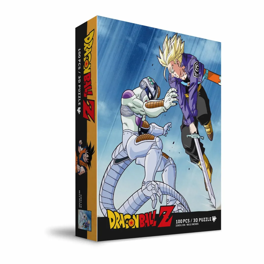 Dragon Ball Z Puzzle mit 3D-Effekt Trunks vs Frieza (100 Teile)