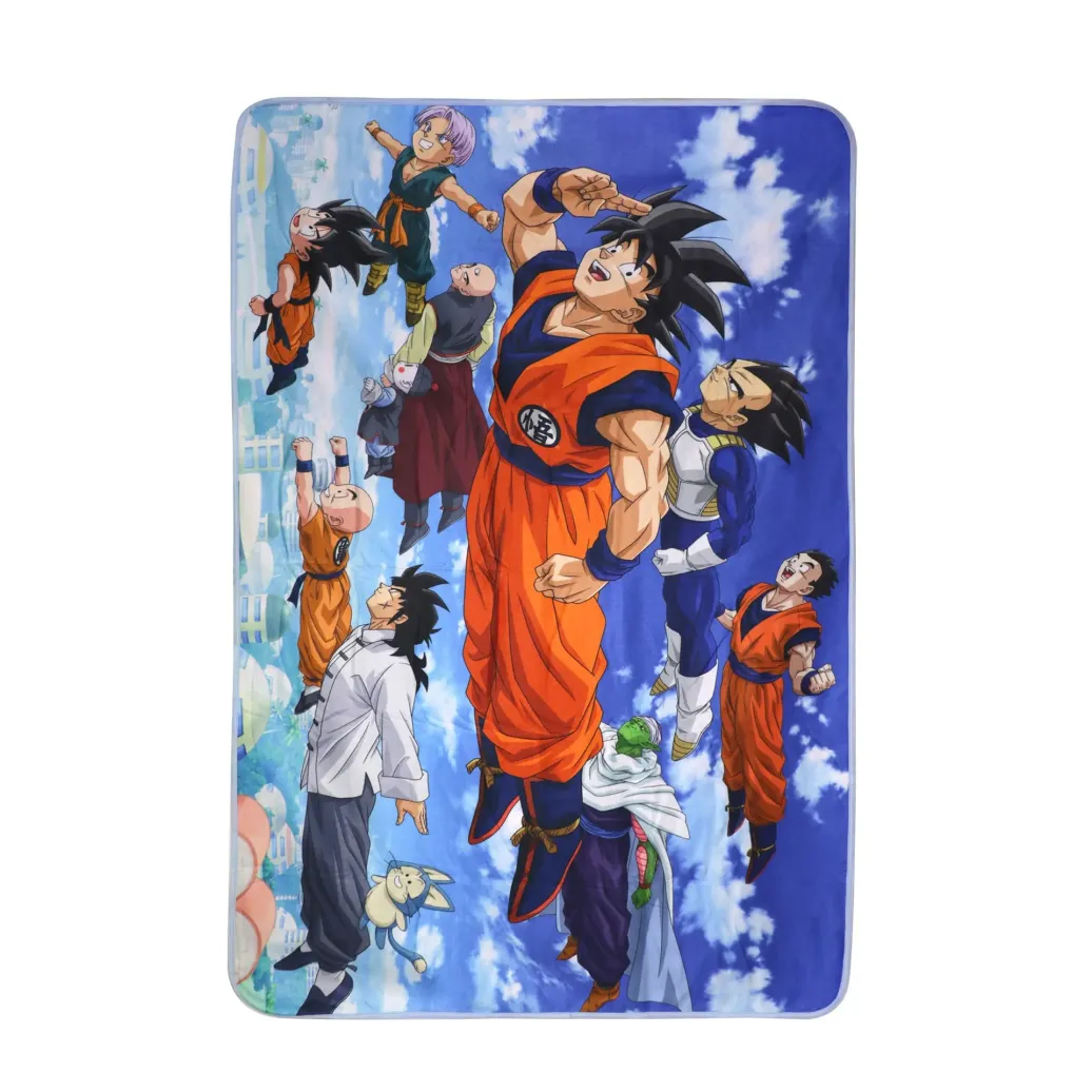 Dragon Ball Super Fleecedecke Universe Survival Heroes 100 x 150 cm