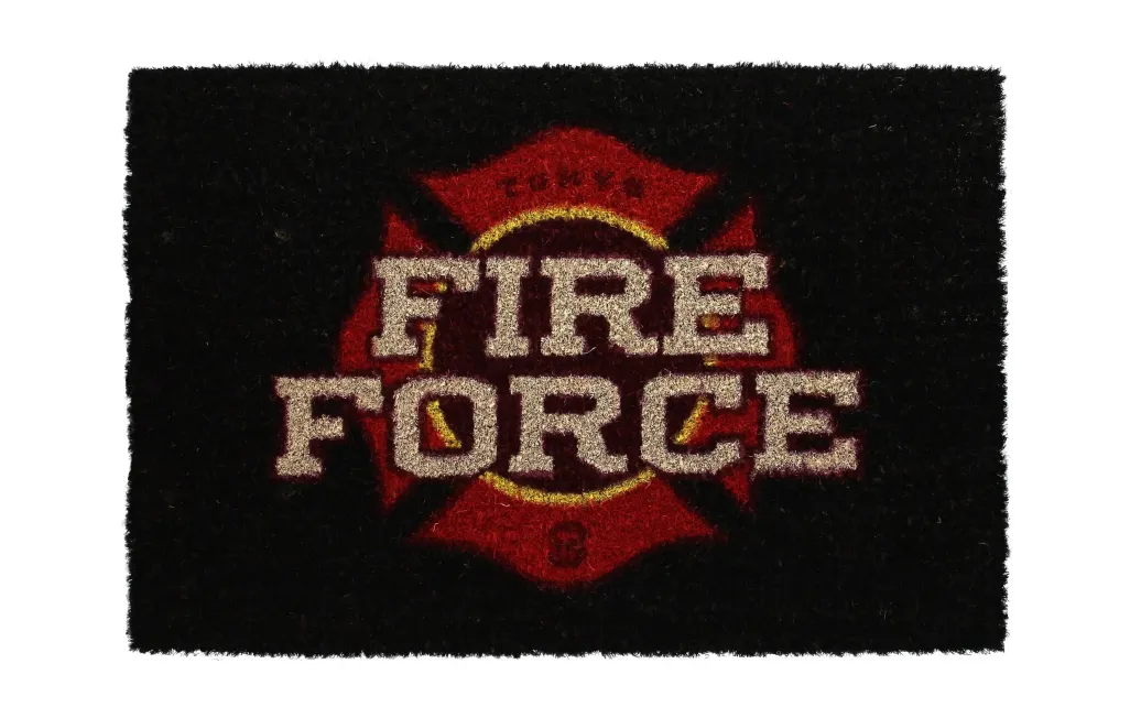 Fire Force Fußmatte Logo Red 40 x 60 cm