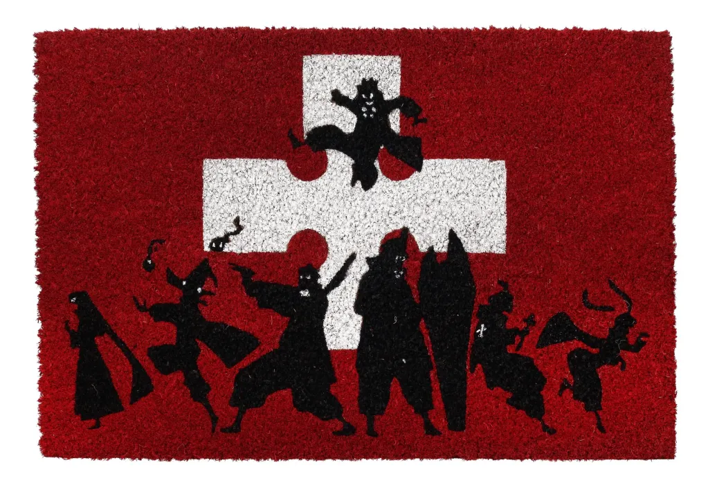 Fire Force Fußmatte Logo 40 x 60 cm