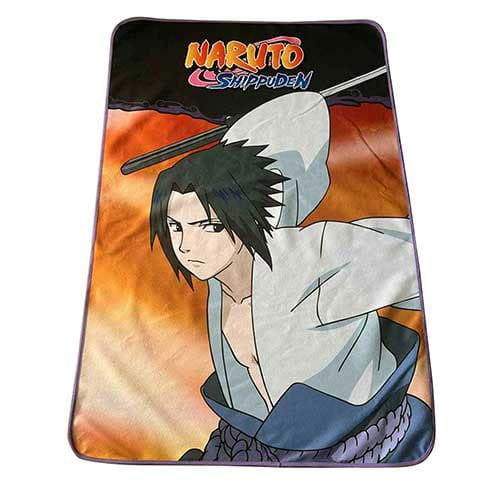 Naruto Shippuden Fleecedecke Sasuke 100 x 150 cm