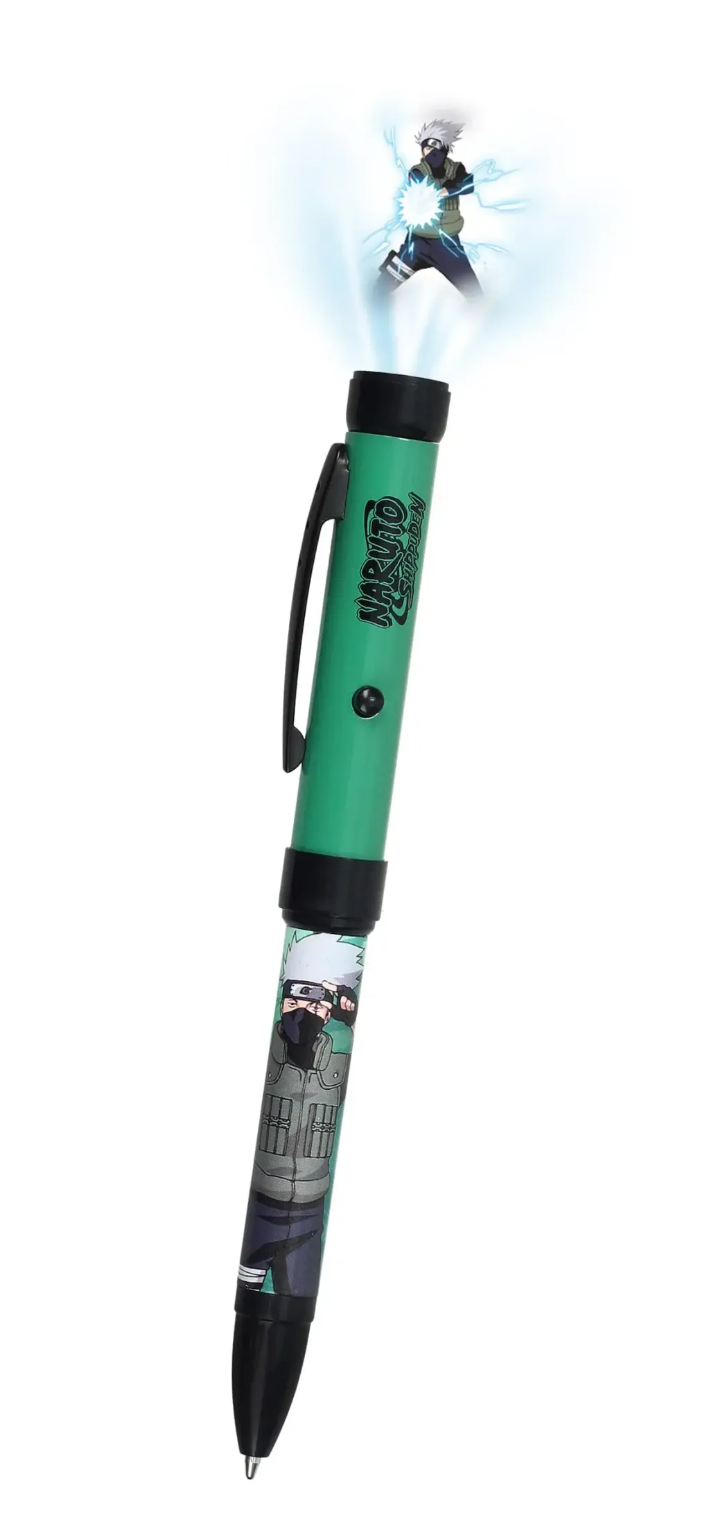 Naruto Shippuden Kugelschreiber mit Licht-Projektor Kakashi