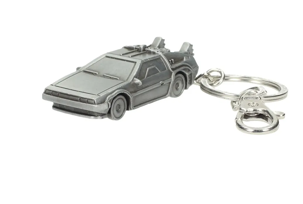 Zurück in die Zukunft Metall-Schlüsselanhänger DeLorean 7 cm
