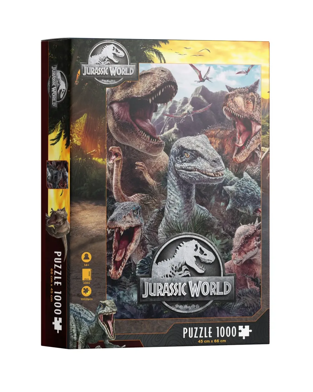 Jurassic World Puzzle Poster (1000 Teile)
