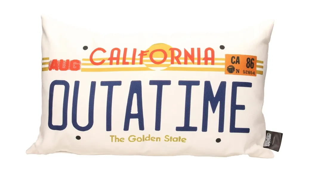 Zurück in die Zukunft Kissen Out a Time 50 x 30 cm