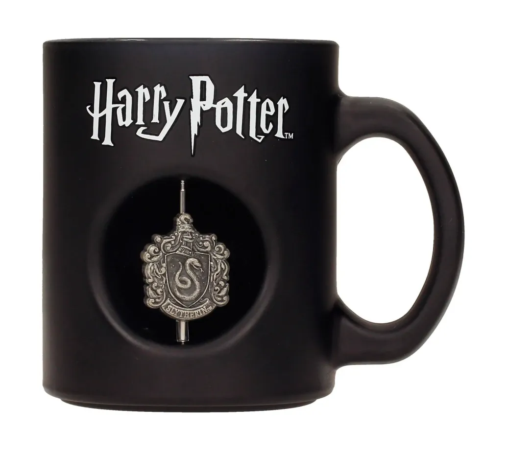 Harry Potter 3D Rotating Emblem Tasse Slytherin