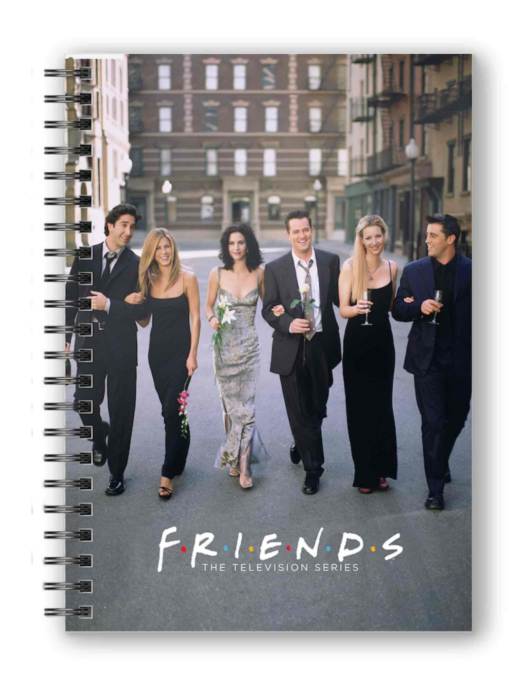 Friends: City Spiral Notebook