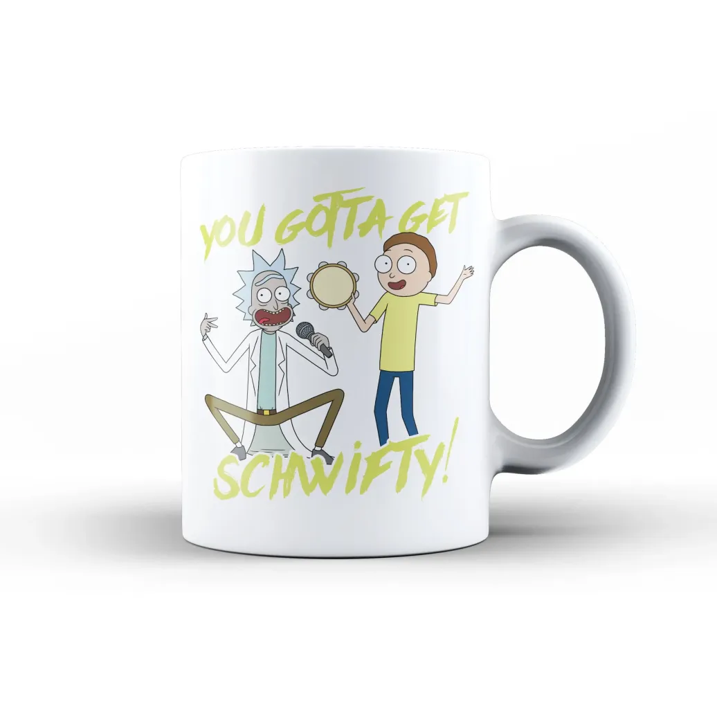 Rick & Morty Tasse Get Schwifty