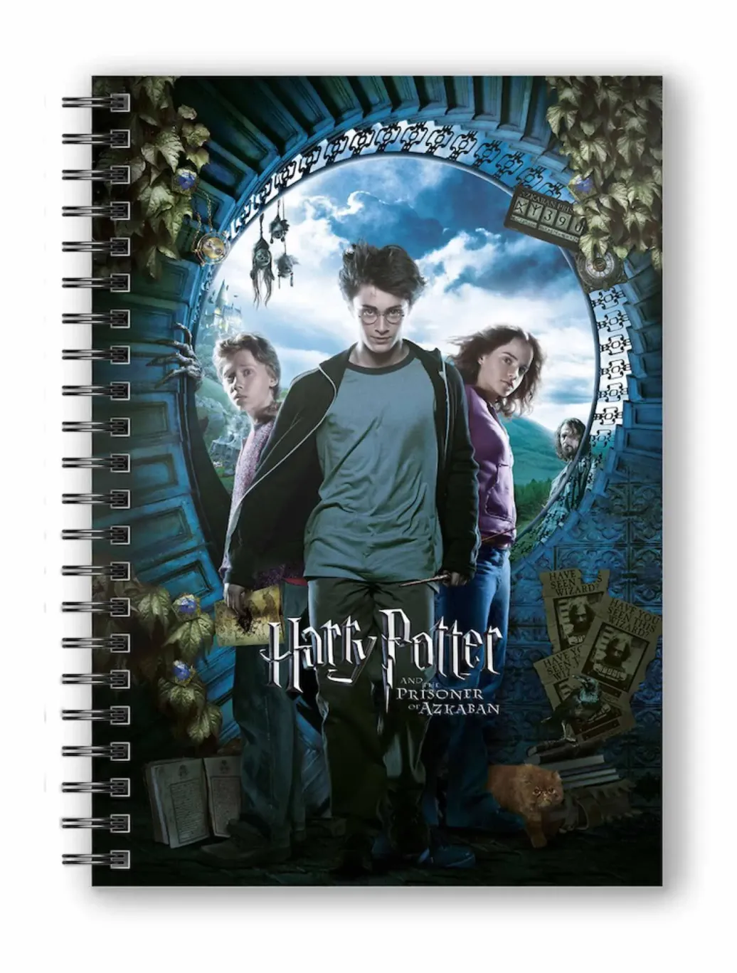 Harry Potter Notizbuch mit 3D-Effekt Harry Potter and the Prisoner of Azkaban