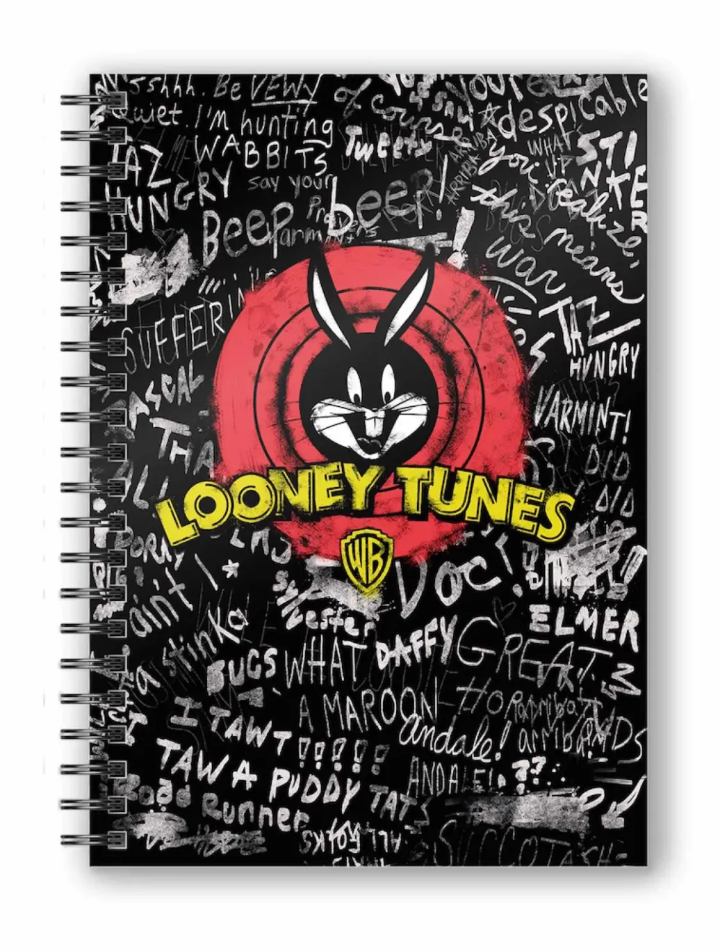 Looney Tunes Notizbuch mit 3D-Effekt Bugs Bunny Face