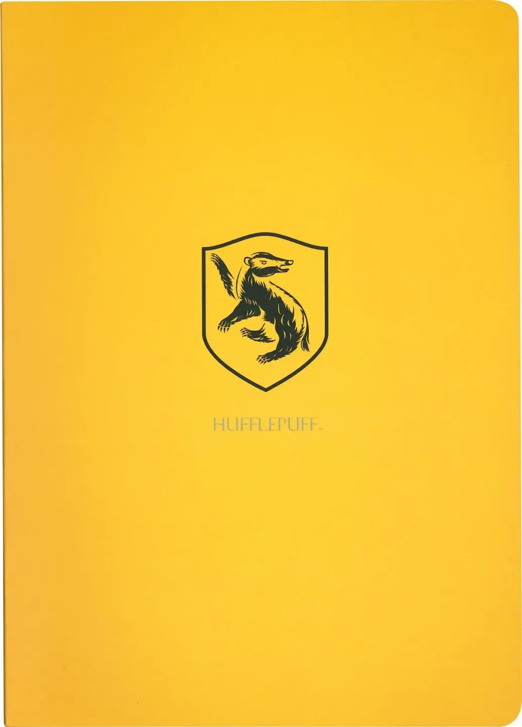 Harry Potter Softcover Notizbuch Hufflepuff 21 cm
