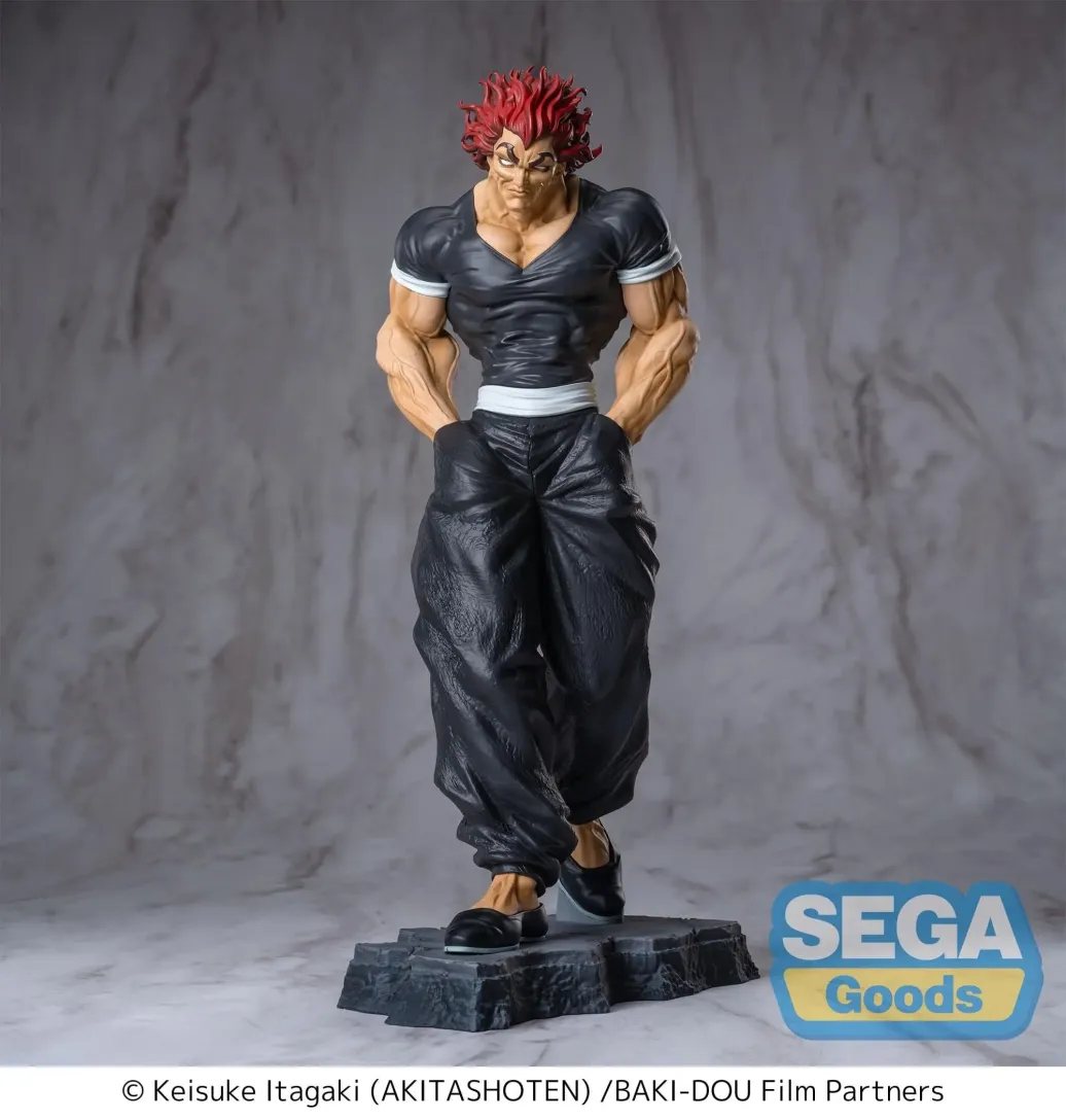 Baki-Dou Luminasta PVC Figur Yujiro Hanma 25 cm
