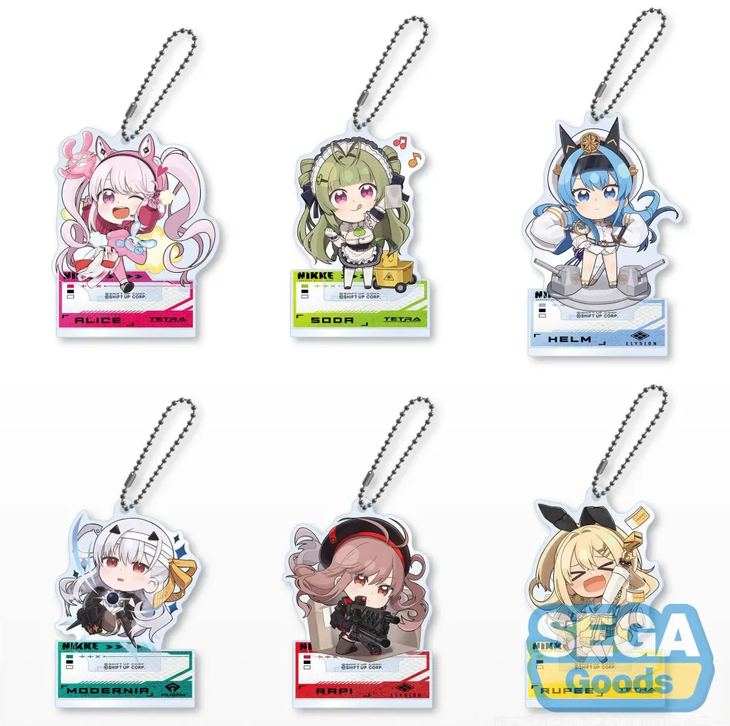 Goddess of Victory: NIKKE Schlüsselanhänger Acrylic Strap with Stand Vol.1 (6)