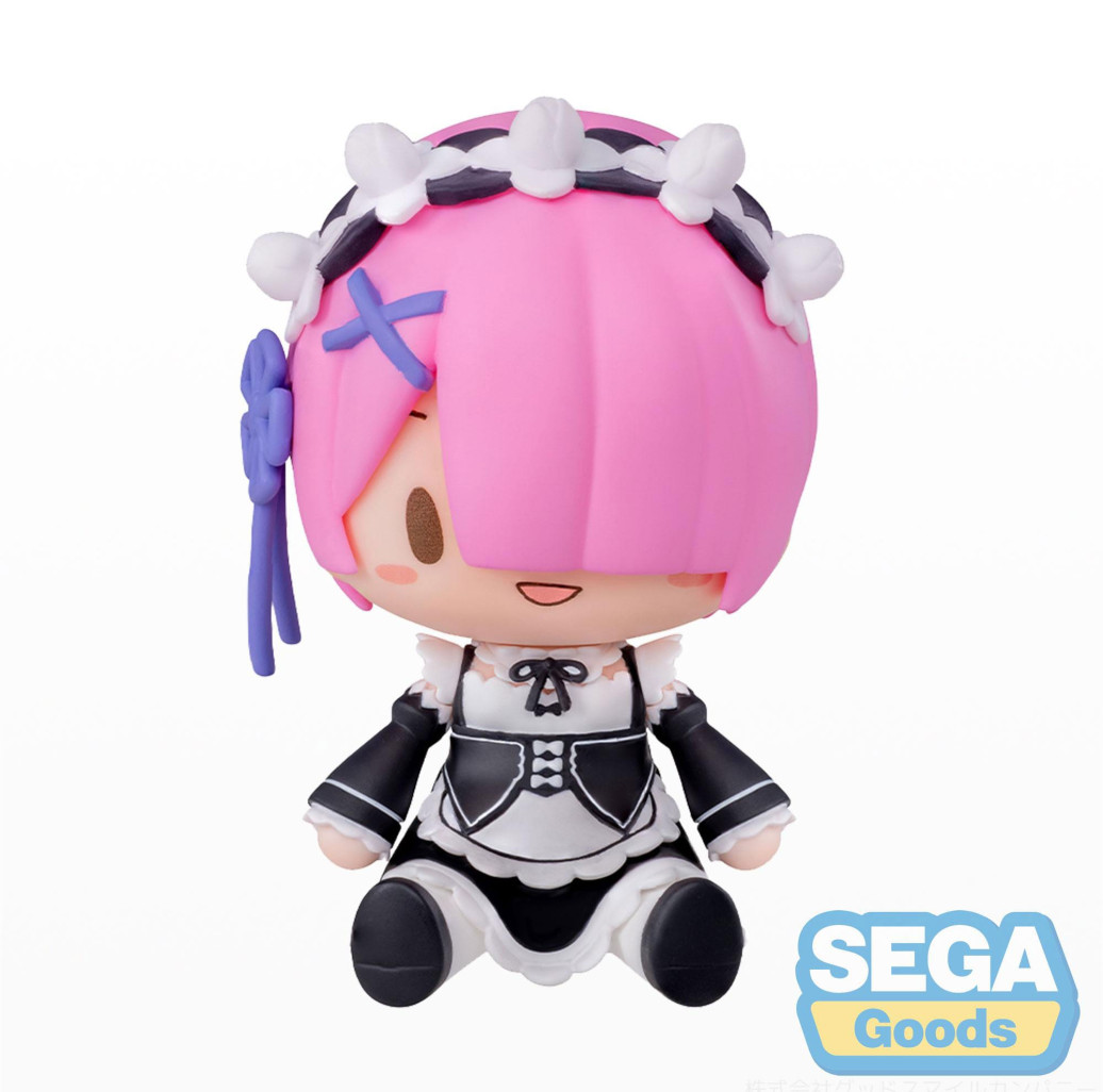 Re:Zero Starting Life in Another World Fuwa Petit Chibi Figur Ram 8 cm