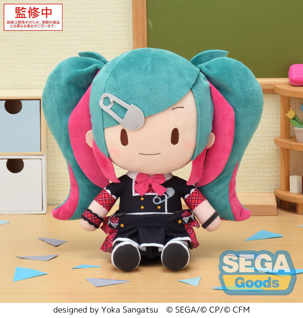 Hatsune Miku: Colorful Stage! Plüschfigur Classroom SEKAI Miku L 27 cm