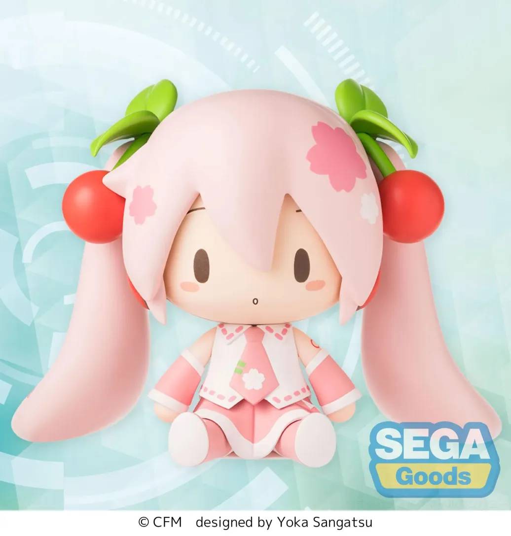 Character Vocal Series 01: Hatsune Miku Fuwa Petit Chibi Figur Sakura Miku 8 cm 