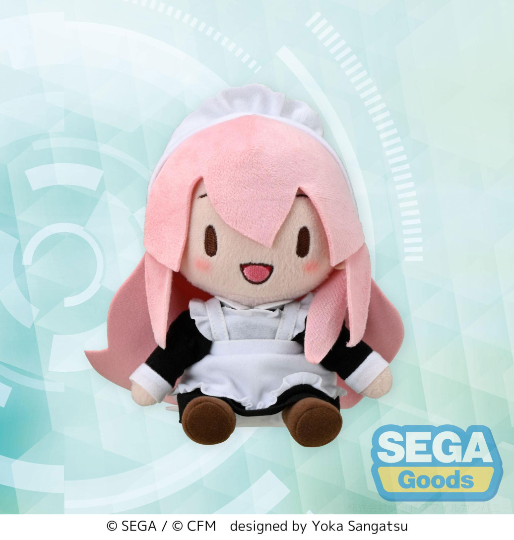 Hatsune Miku: Project DIVA Arcade Future Tone Fuwa Petit Plüschfigur Megurine Luka Maid Ver. (EX) 16 cm