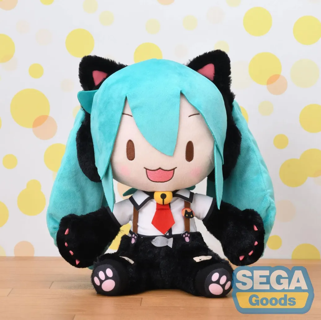 Hatsune Miku Project Diva Arcade Future Tone Fuwa Petit Plüschfigur Hatsune Miku Kitty Cat LL 30 cm      