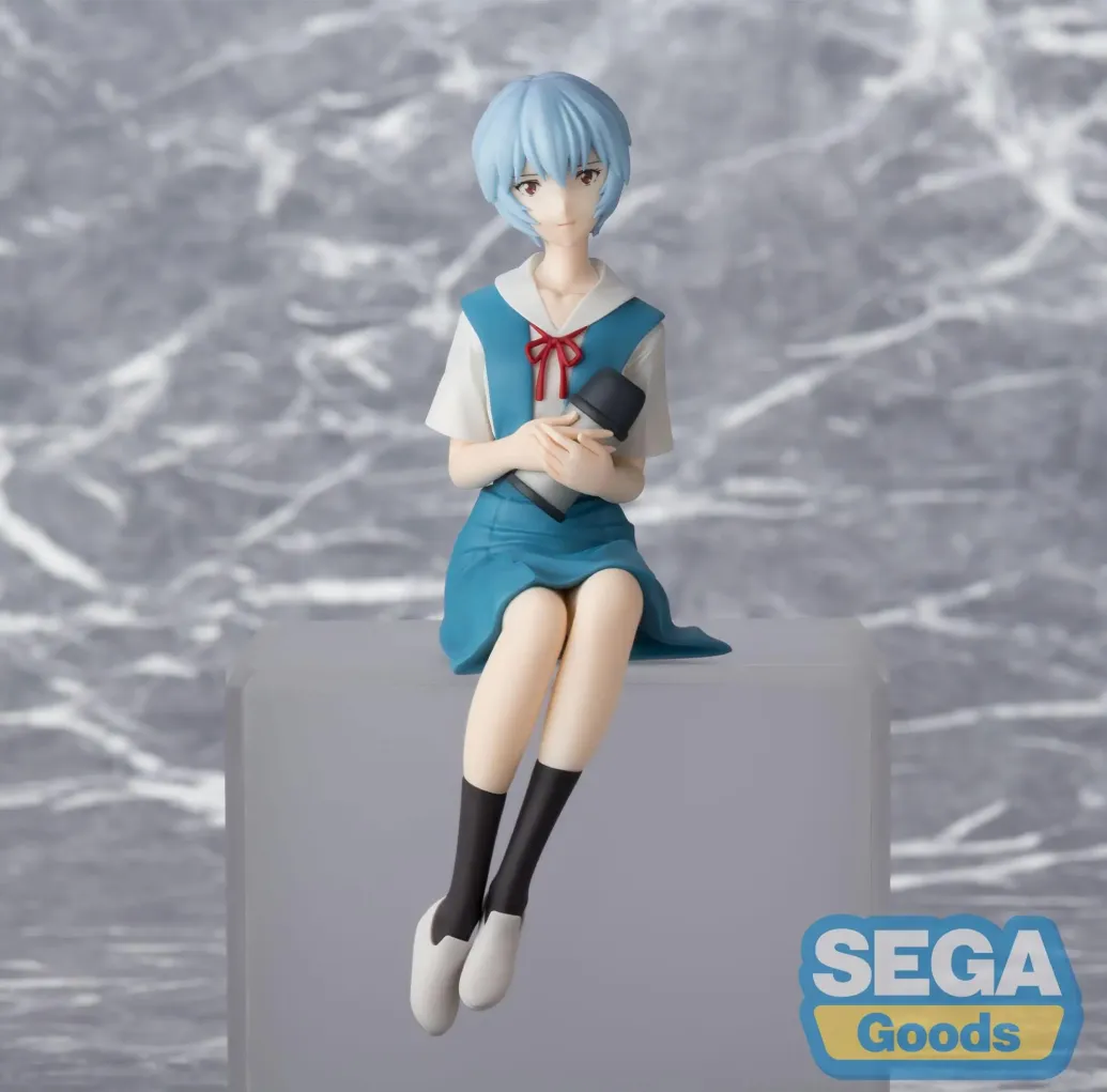 Rebuild of Evangelion PM Perching PVC Statue Rei Ayanami Evangelion New Theatrical Edition 14 cm 
