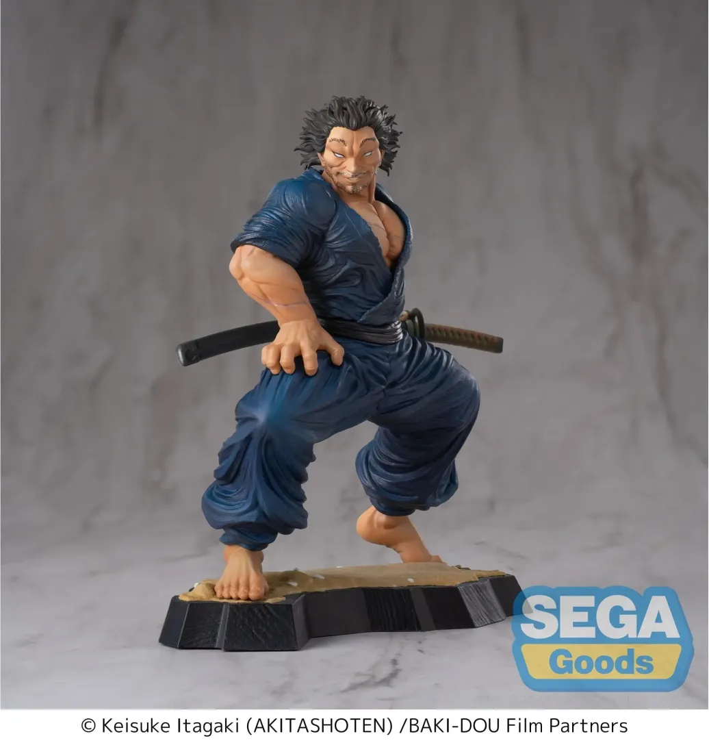 Baki-Dou Luminasta PVC Figur Musashi Miyamoto 17 cm
