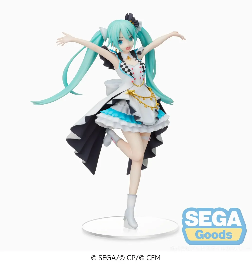 Hatsune Miku SPM PVC Statue Stage Sekai Miku 21 cm