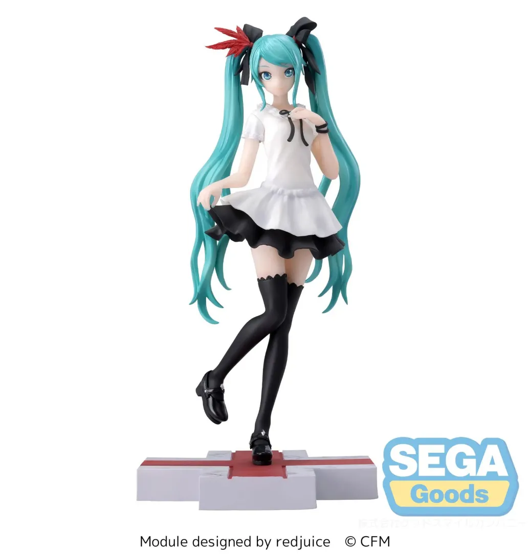 Hatsune Miku: Project DIVA MEGA39's Luminasta PVC Statue Hatsune Miku -Supreme- 18 cm