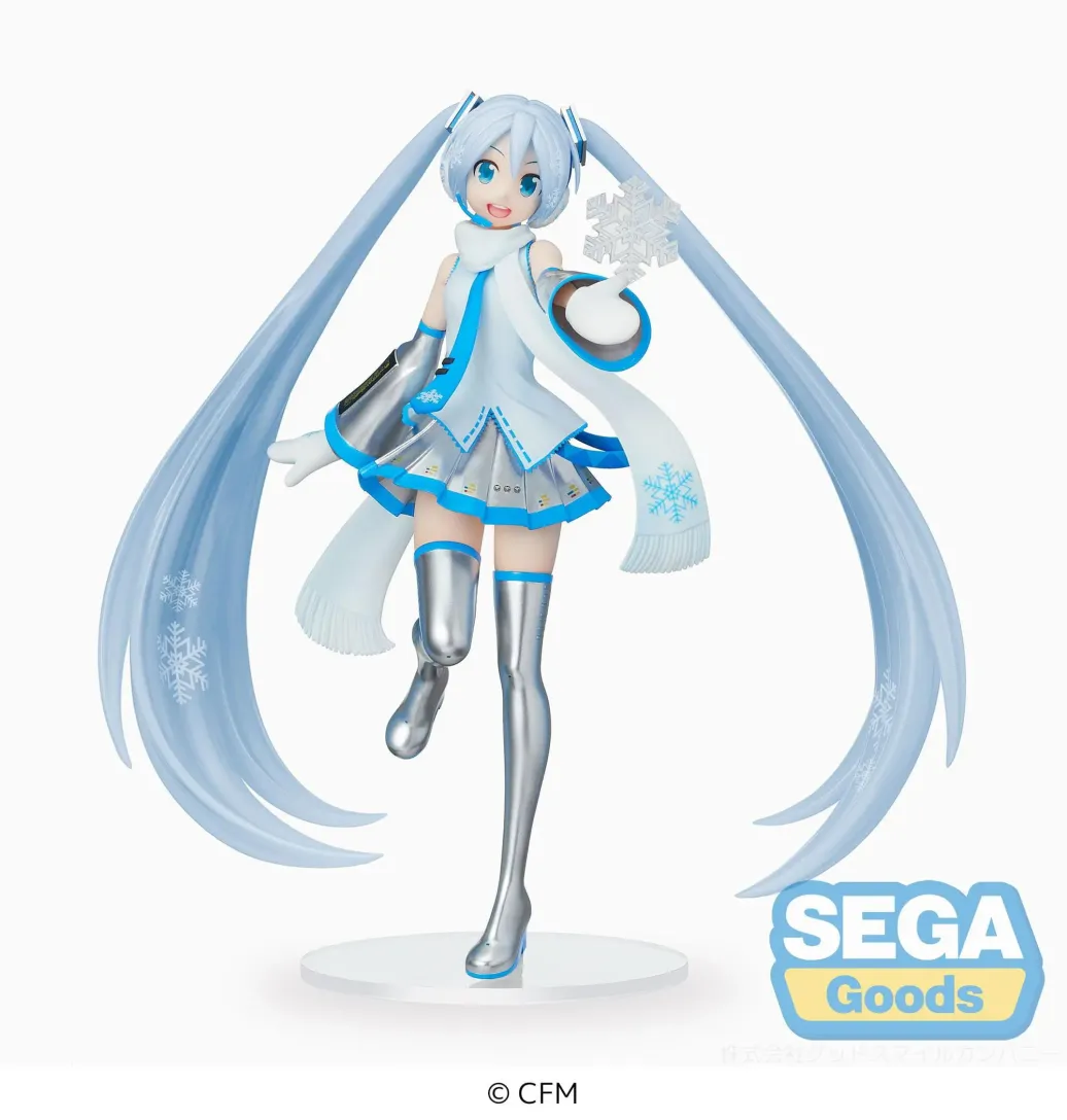 Hatsune Miku Luminasta PVC Statue Snow Miku Sky Town Ver. 22 cm