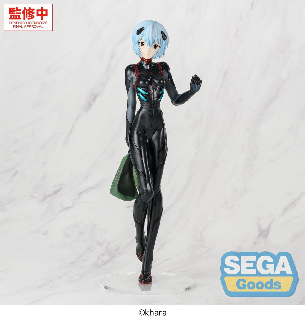 Rebuild of Evangelion FIGURIZMa PVC Figur Rei Ayanami (Tentative Name) Plugsuit Ver. 25 cm