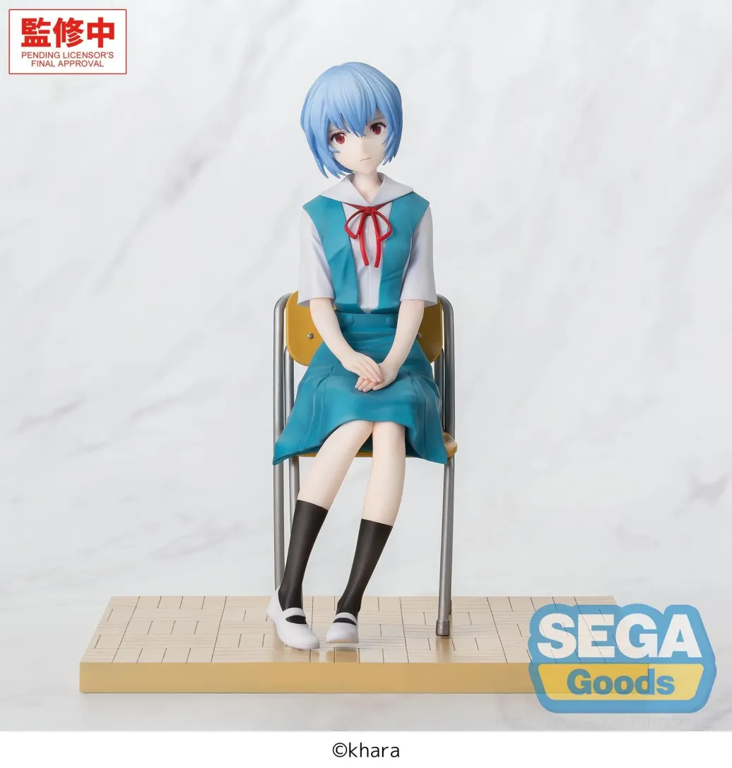 Evangelion: New Theatrical Edition XStellar PVC Figur Rei Ayanami Uniform Ver. 16 cm