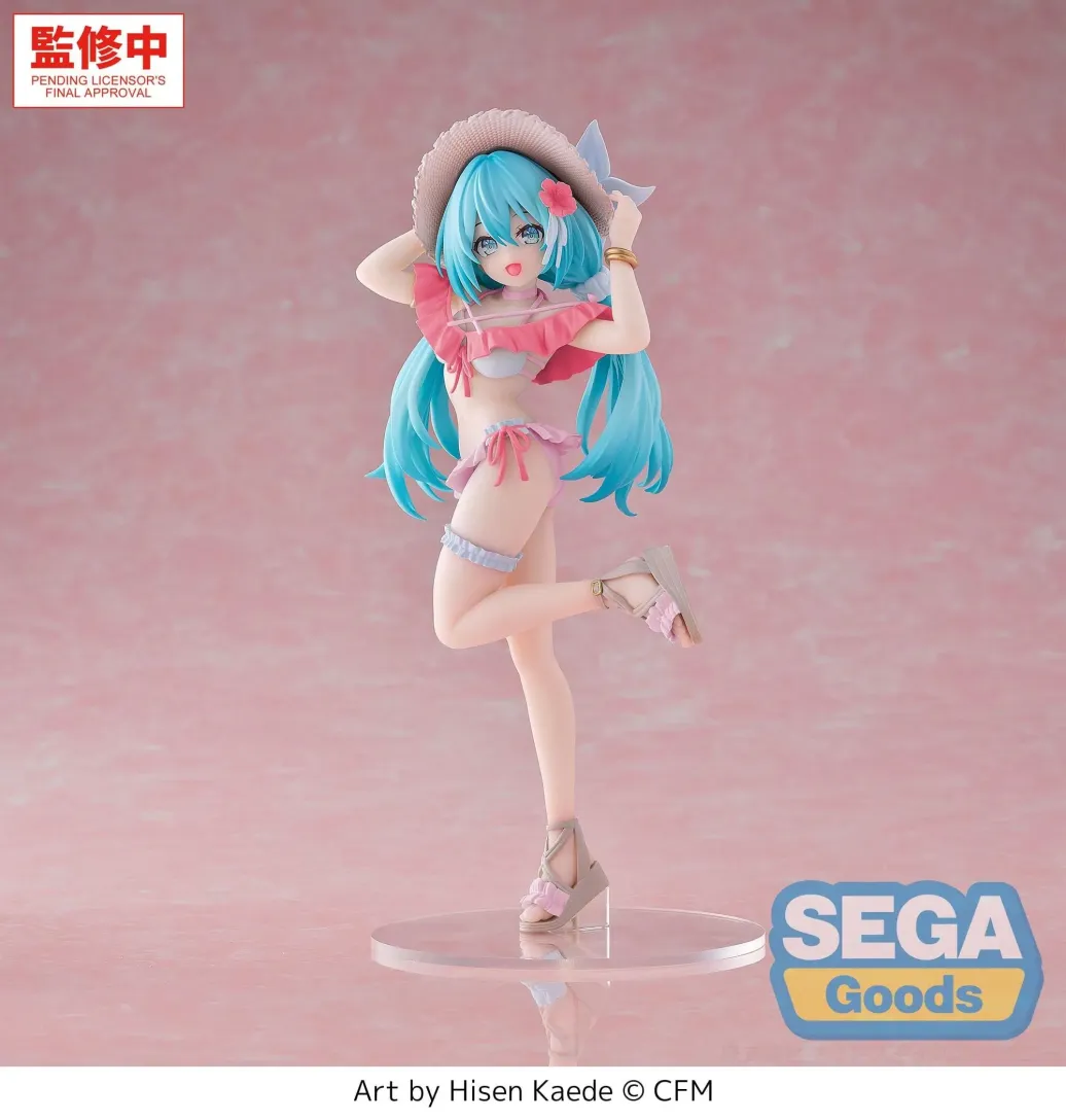 Character Vocal Series 01: Hatsune Miku Luminasta PVC Figur Conceptual Series Vol.1 Tropical Ver. 21 cm