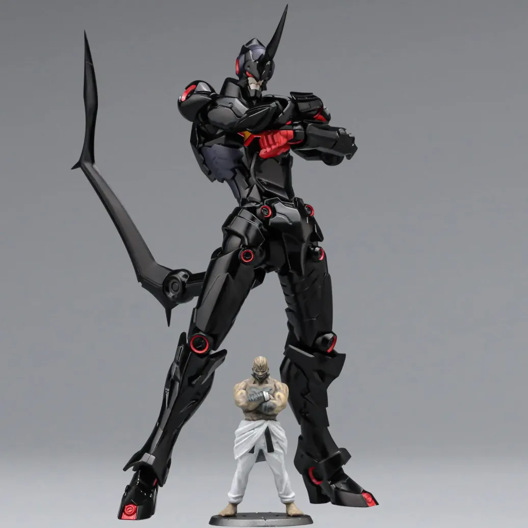 Tengen Toppa Gurren Lagann PLAIOBOT Plastic Model Kit Lazengann 15 cm