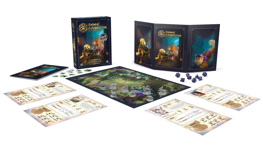 Animal Adventures RPG Starter Set Brettspiel