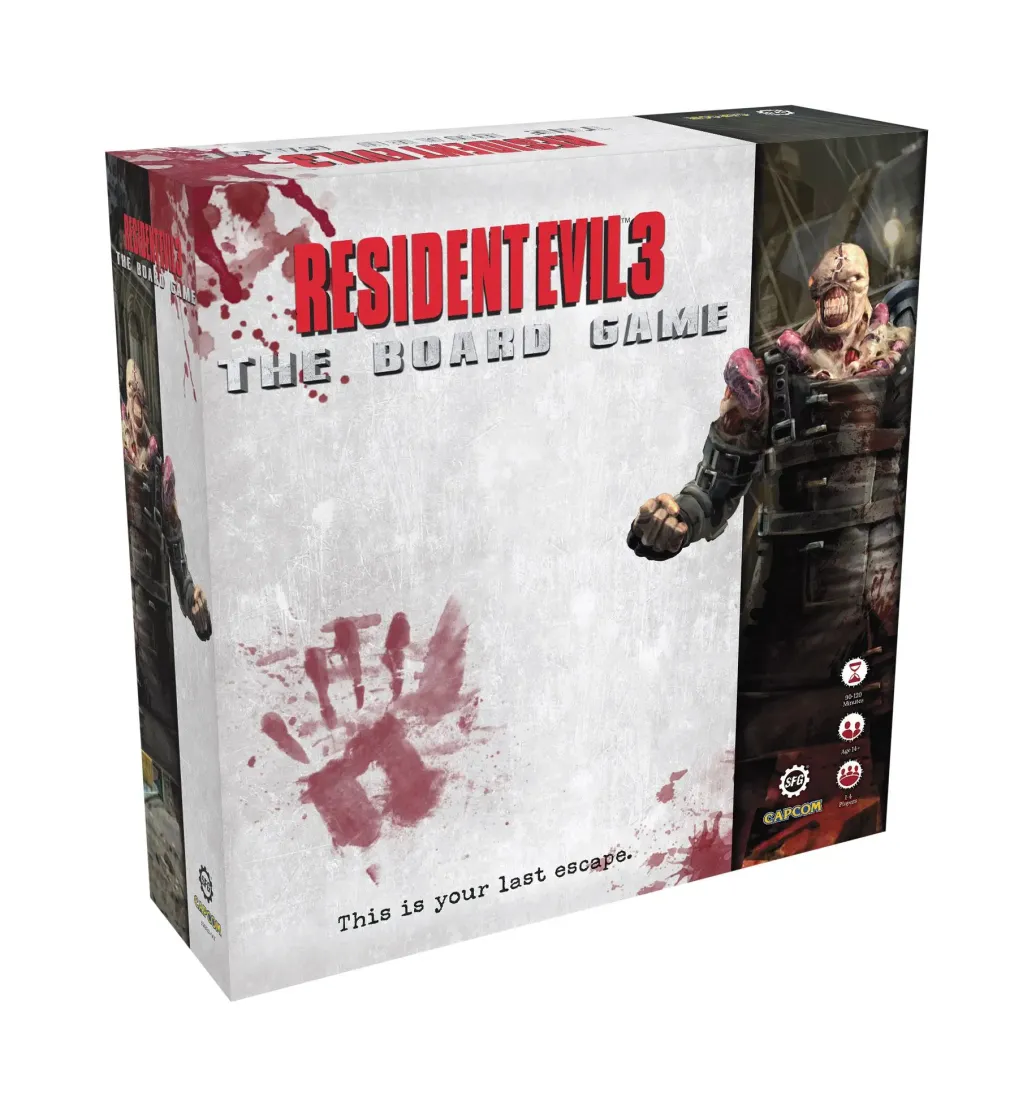 Resident Evil 3 Brettspiel Englische Version
