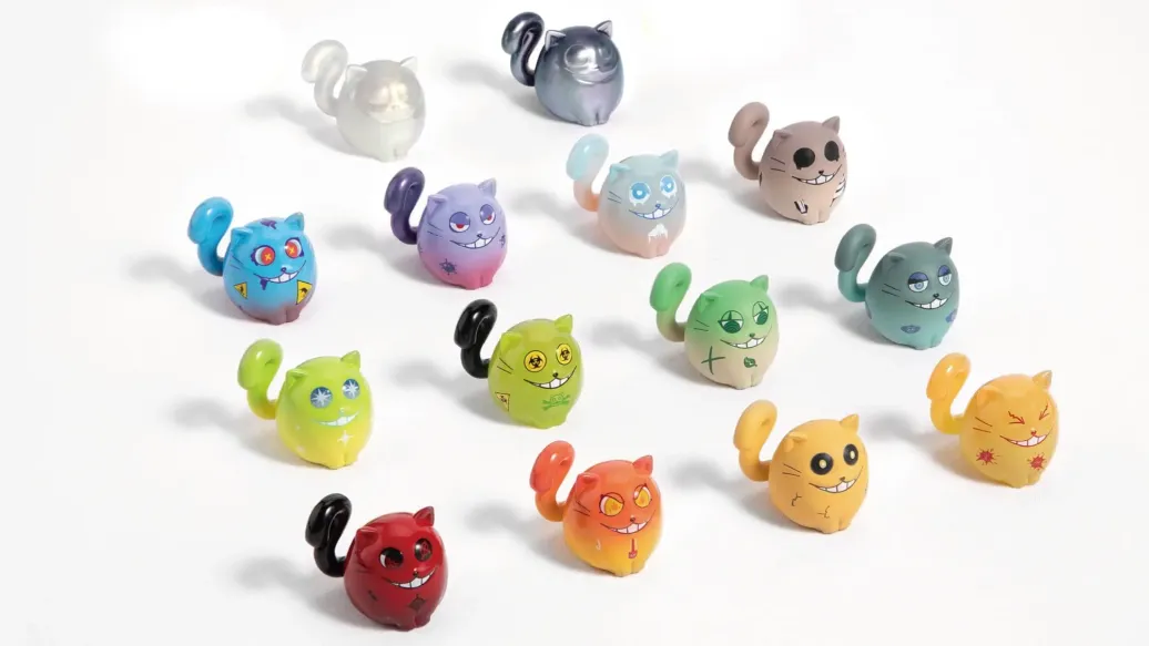 Doomsday cat Mini Figures Blind Box Assortment (12)