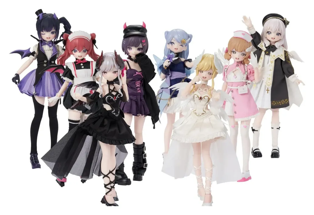 Original Character Sammelfiguren Unveiled Door Key Spirit Series BJD Doll Blind Box 22 cm Sortiment (6)