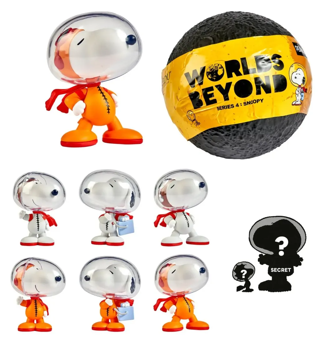 Peanuts Figuren Worlds Beyond Snoopy Kapsel Display (6)     