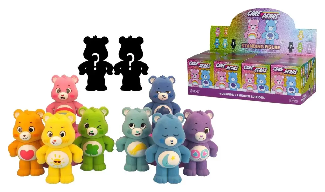Die Glücksbärchis Figuren beflockt Unlock the Magic 8 cm Blind Box Display (8) 