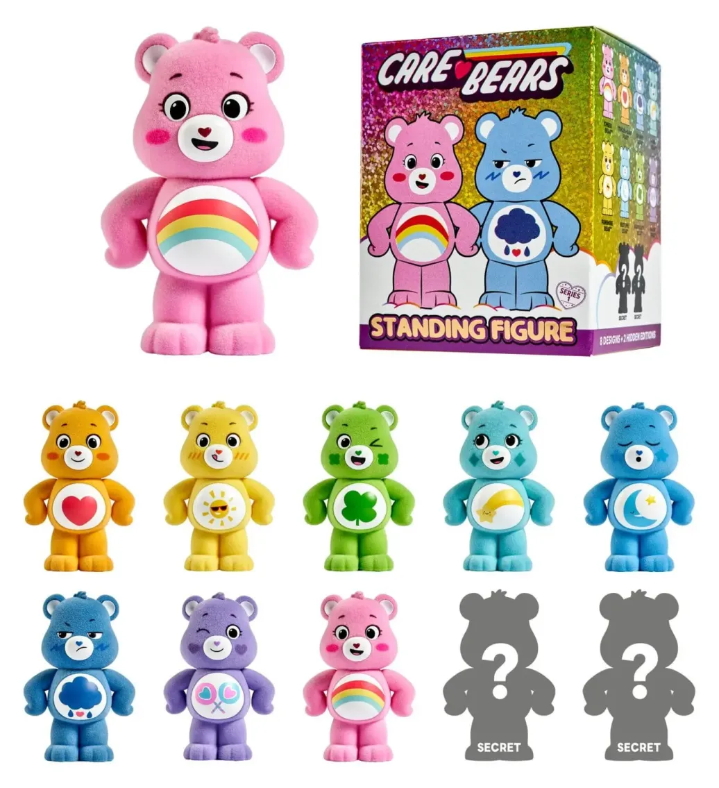 Die Glücksbärchis Figuren beflockt Unlock the Magic 8 cm Blind Box Display (8) 