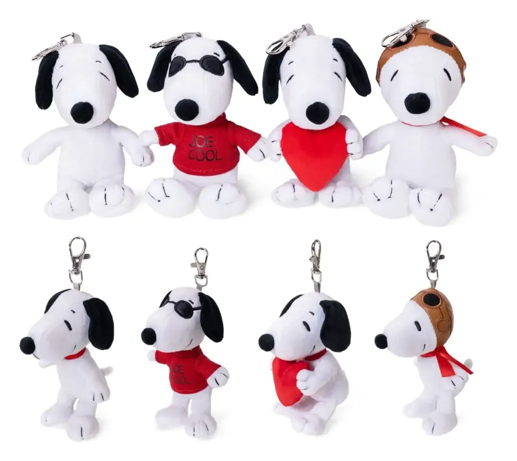 Peanuts Schlüsselanhänger Set Snoopy 10 cm (12)