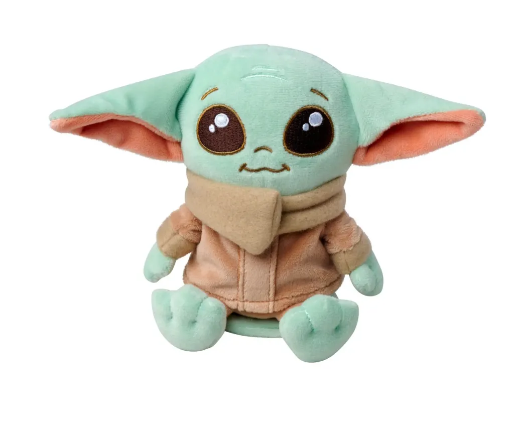 Star Wars The Mandalorian Plüschfigur Grogu Shoulder Rider 12 cm