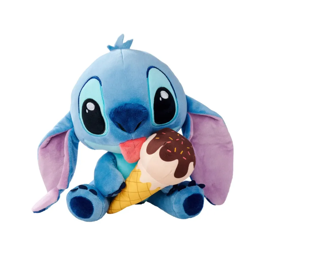 Lilo & Stitch Plüschfigur Stitch mit Eiscreme 25 cm