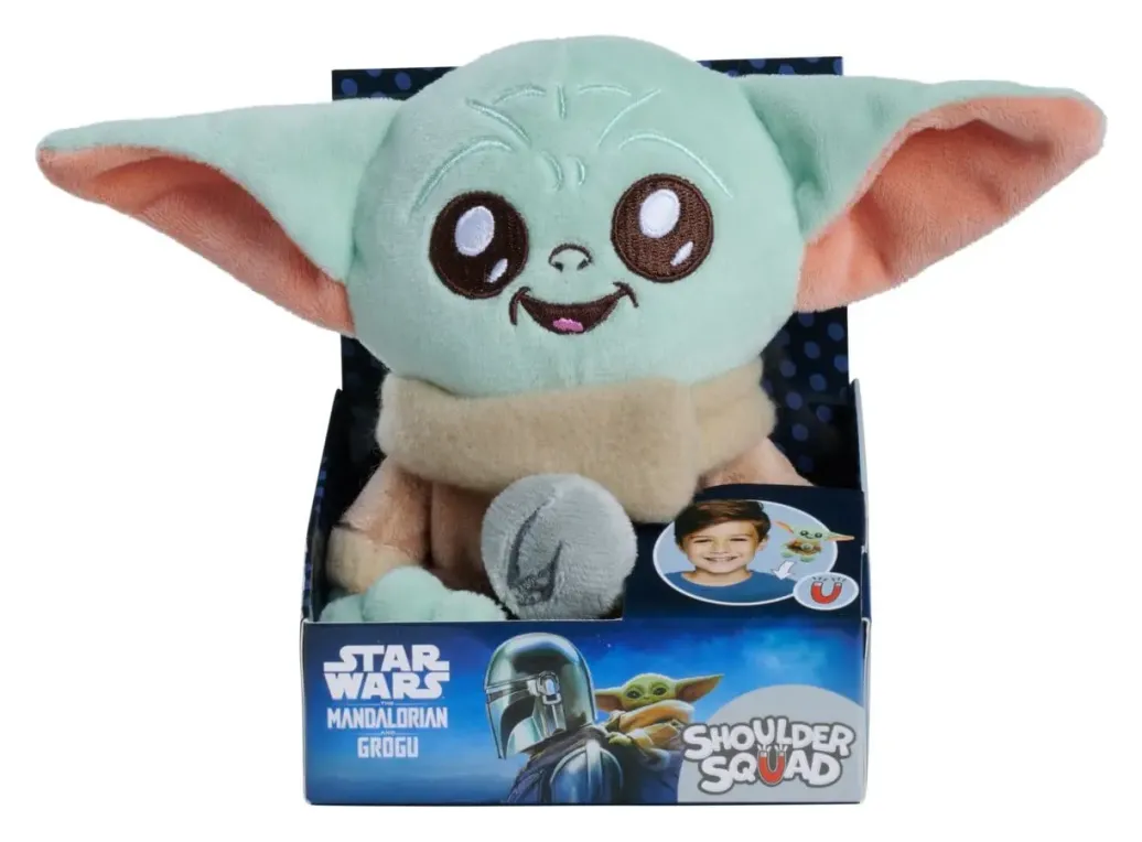Star Wars Mandalorian Grogu Schulter-Plüschfigur 13 cm