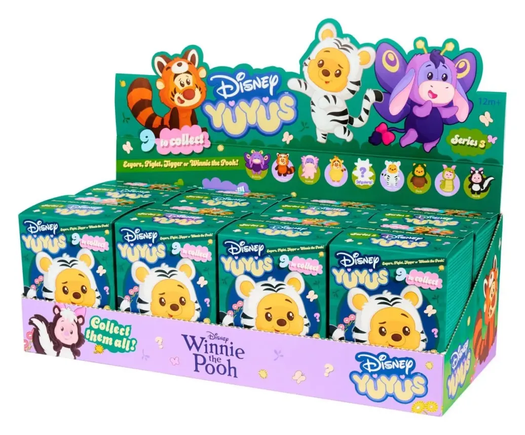 Disney YUYUS Plüschfigur Winnie the Pooh Blindbox Display (8)