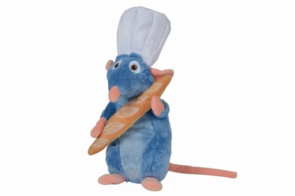 Disney: Ratatouille - Remy with Chef Hat and Baguette 25 cm Plush
