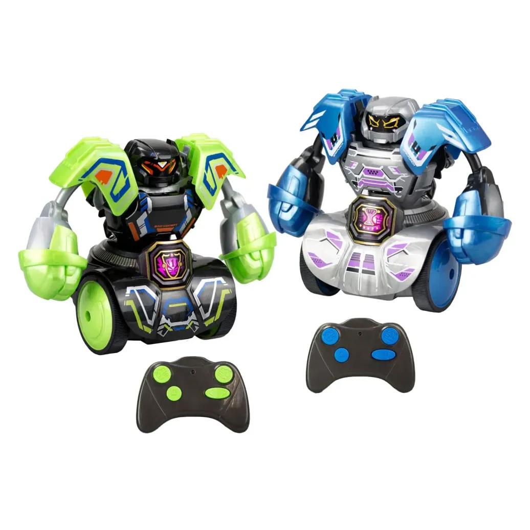 Silverlit Robo Kombat Tornado Ferngesteuerte Roboter 2er - Set Grün/Blau