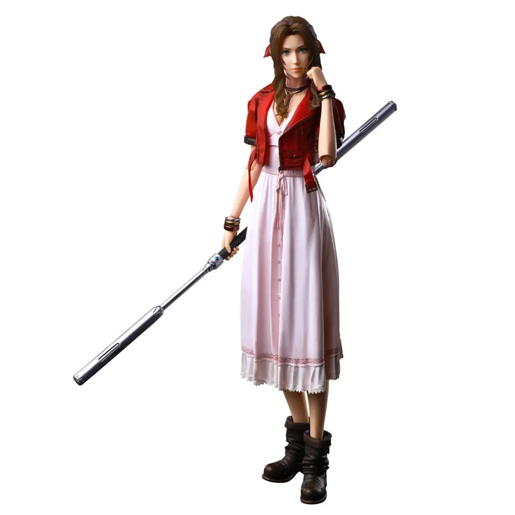 Final Fantasy VII Rebirth Play Kai Arts Actionfigur Aerith Gainsborough 24 cm
