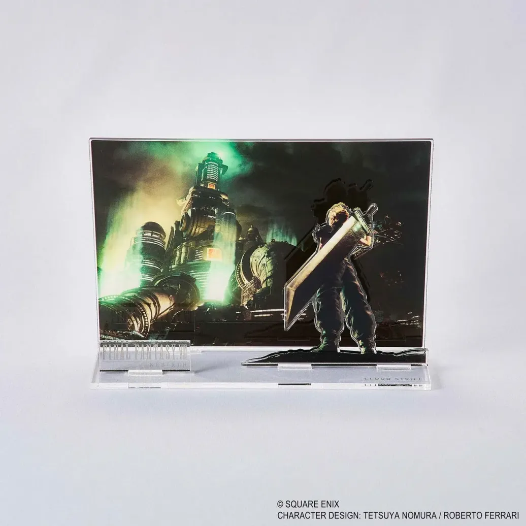 Final Fantasy VII Rebirth Acryl Diorama Cloud Key Art 